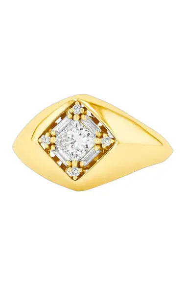 Suzanne Kalan Diamond Signet Ring | Thumbnail 1