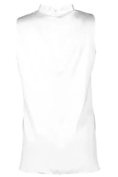 Adam Lippes Drape Neck Shell | Thumbnail 6