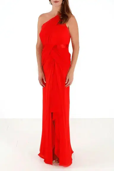 Marchesa Notte Draped One Shoulder Gown | Thumbnail 2 Marchesa Notte Draped One Shoulder Gown | Thumbnail 2