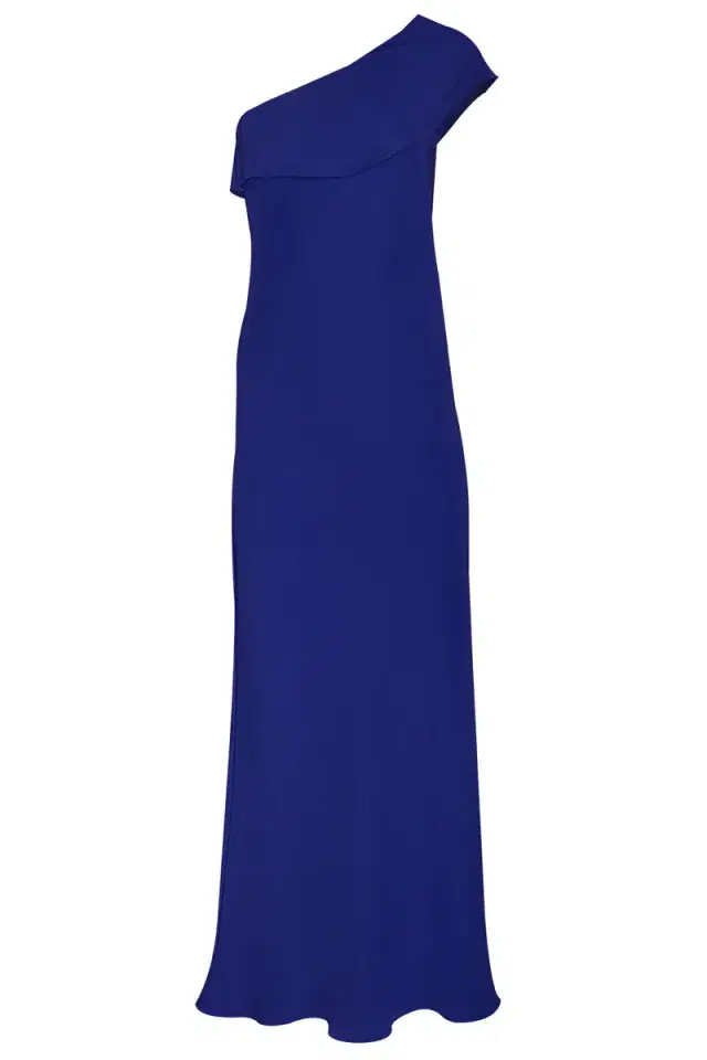 Draped Petal Gown