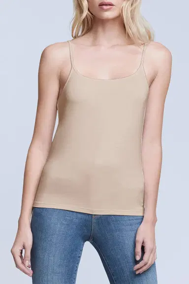 L'Agence Ella Spaghetti Tank Top | Thumbnail 2