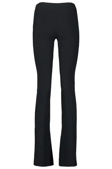 Adam Lippes Eva Flare Pant With Slit | Thumbnail 1