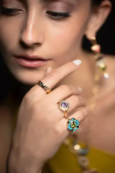 Harwell Godfrey Evil Eye Ring | Thumbnail 3 Harwell Godfrey Evil Eye Ring | Thumbnail 3