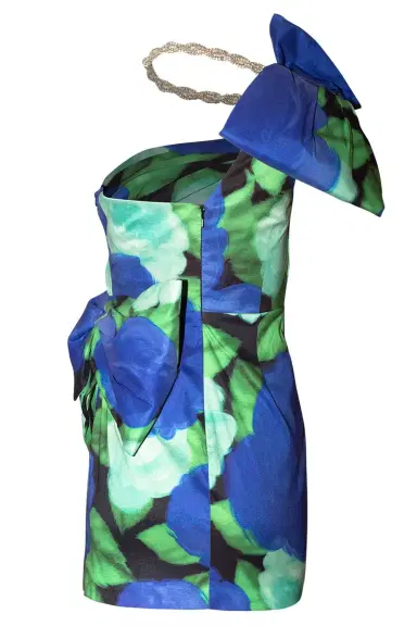 RACHEL GILBERT Fauve Mini Dress | Thumbnail 4