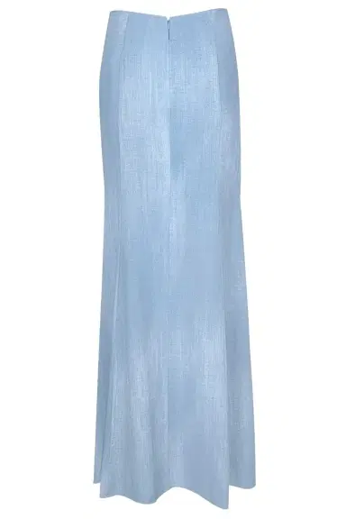 ERMANNO SCERVINO Faux Denim Skirt | Thumbnail 3