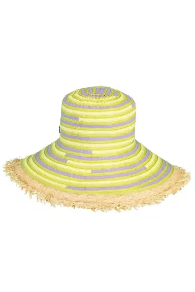 RAFFAELLO BETTINI Fiamma Woven Hat with Fray | Thumbnail 2