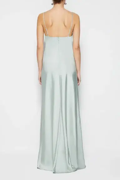 Simkhai Finley Crepe Satin Gown | Thumbnail 3 Simkhai Finley Crepe Satin Gown | Thumbnail 3
