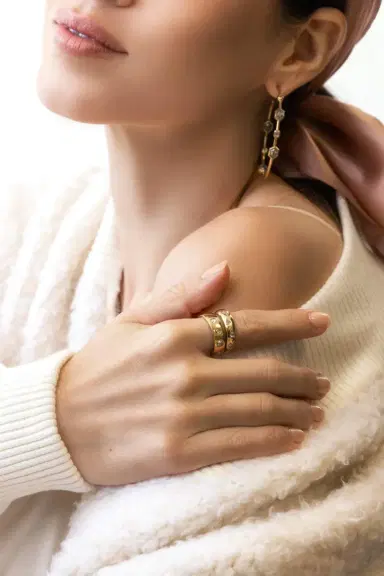 WITH LOVE Five Diamond Ring | Thumbnail 2