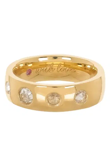 WITH LOVE Five Diamond Ring | Thumbnail 1