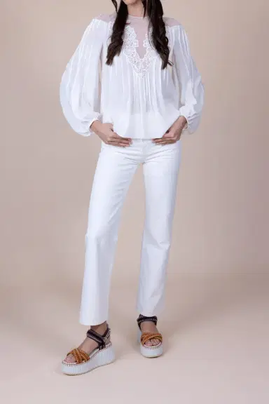 Chloé Flare Boyfriend Jeans | Thumbnail 3 Chloé Flare Boyfriend Jeans | Thumbnail 3