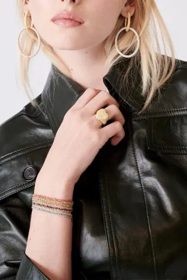 Carolina Bucci Florentine Finish Cuore Ring | Thumbnail 5