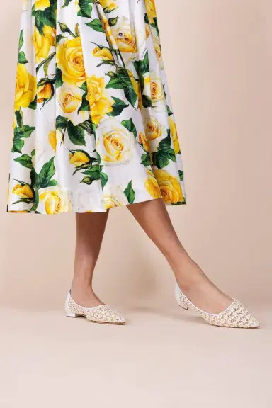 Manolo Blahnik Floretta Flat | Thumbnail 4