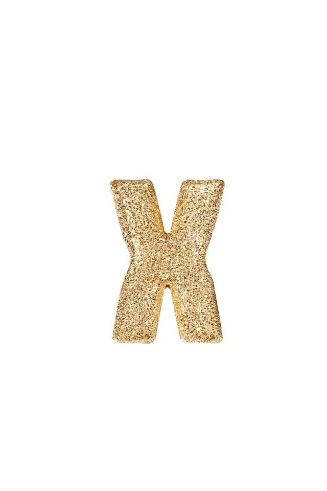Carolina Bucci Forte Florentine Finish Initial Letter Bead