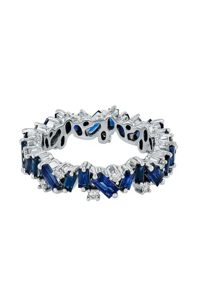 Suzanne Kalan Frenzy Sapphire Eternity Ring