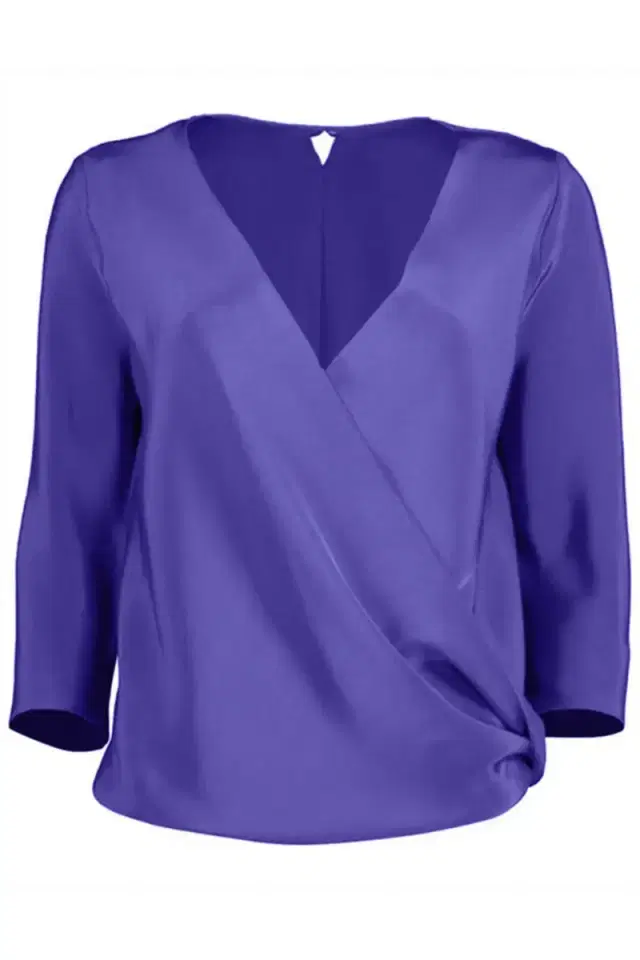 PETER COHEN Games Blouse - Periwinkle