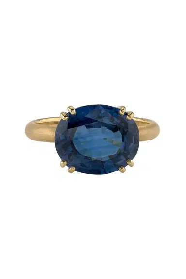 IRENE NEUWIRTH JEWELRY Gemmy Gem Double Prong Sapphire Ring | Thumbnail 1