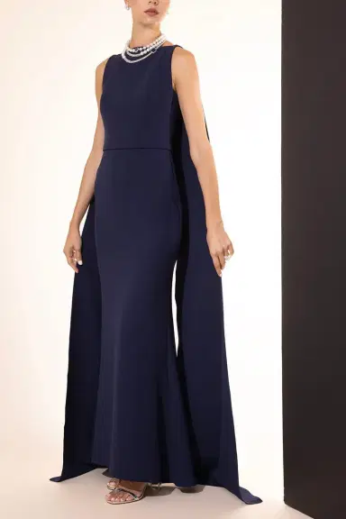 Safiyaa Ginevra Gown - Maritime | Thumbnail 2