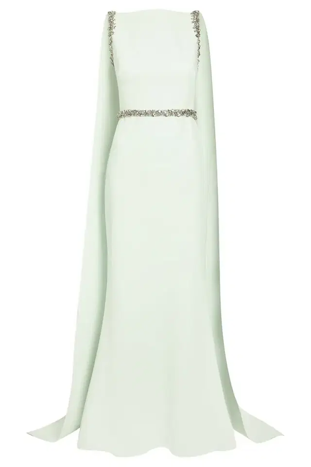 Safiyaa Ginevra Gown - Spearmint