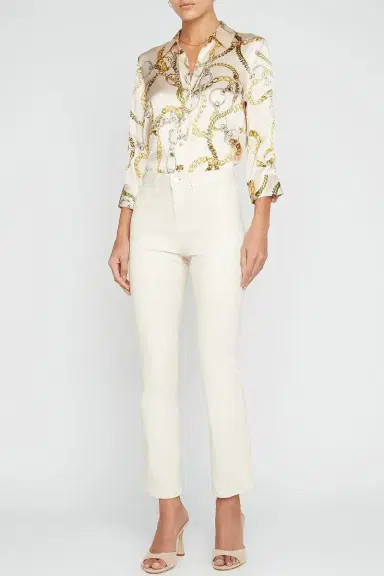 L'Agence Ginny Straight Leg Pant | Thumbnail 2