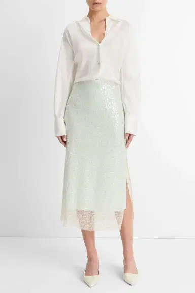 Vince Glassy Sequin Skirt | Thumbnail 2 Vince Glassy Sequin Skirt | Thumbnail 2