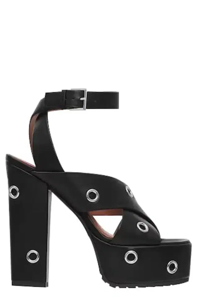Grommet Platform Sandal