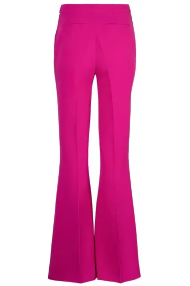Safiyaa Halluana Flare Leg Trouser - Wild Strawberry | Thumbnail 3