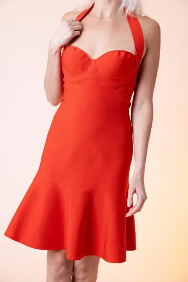 Alaïa Halterneck Mini Dress | Thumbnail 3