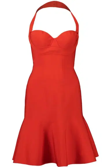 Alaïa Halterneck Mini Dress | Thumbnail 1