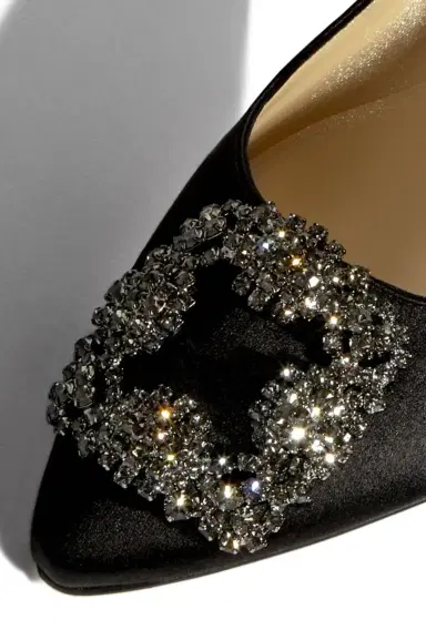 Manolo Blahnik Hangisi Flat | Thumbnail 3