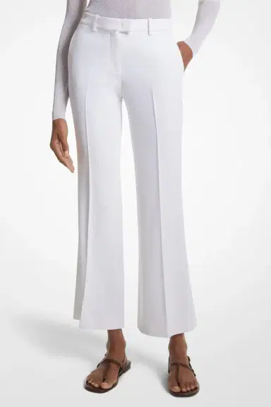 Michael Kors Collection Haylee Trouser - Optic White | Thumbnail 2