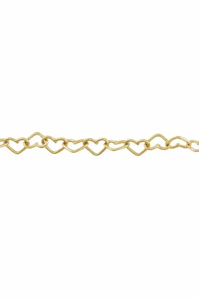 WITH LOVE Heart Chain