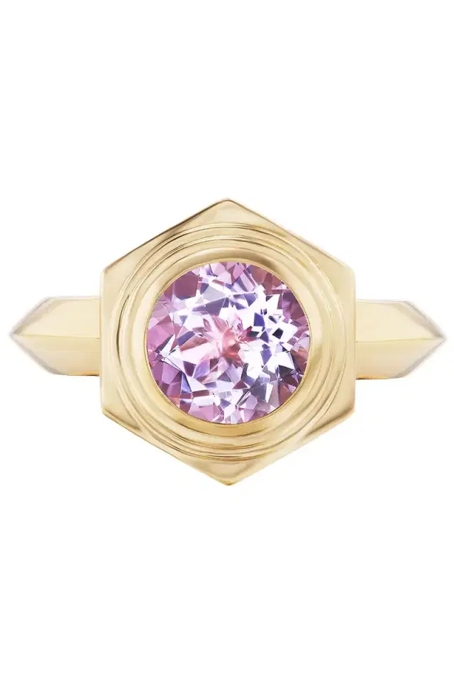 Harwell Godfrey Hexed Amethyst Ring