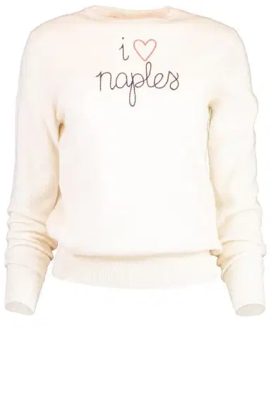 LINGUA FRANCA I Love Naples Crewneck | Thumbnail 1 LINGUA FRANCA I Love Naples Crewneck | Thumbnail 1