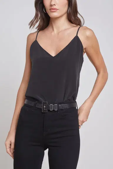 L'Agence Jane Tank - Black | Thumbnail 2