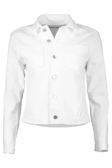 L'Agence Janelle Slim Raw Hem Jacket | Thumbnail 1