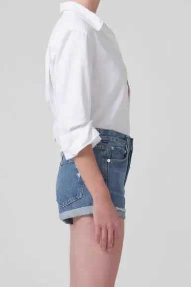 Citizens of Humanity Kayla Shirt - Optic White | Thumbnail 5