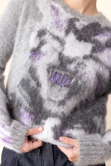 Stella McCartney Kitten Graphic Sweater | Thumbnail 3