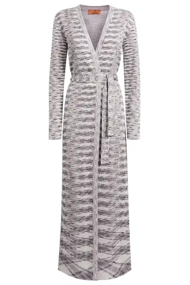 Missoni Knit Weave Sequin Long Cardigan | Thumbnail 1