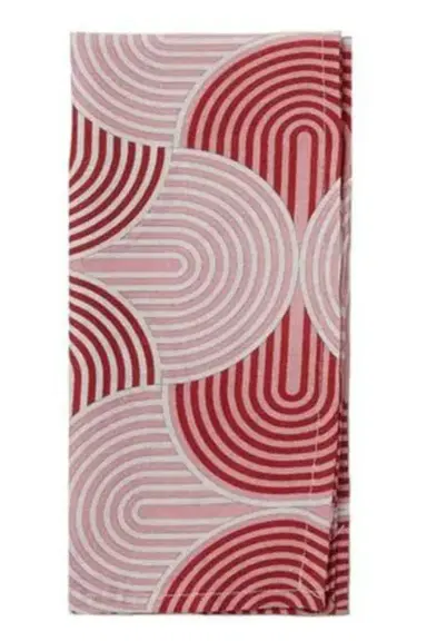 La DoubleJ Large Napkins Set Of 6 - Rosso | Thumbnail 1 La DoubleJ Large Napkins Set Of 6 - Rosso | Thumbnail 1
