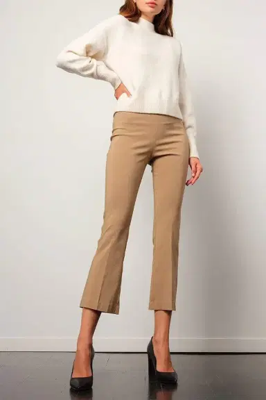 AVENUE MONTAIGNE Leo Crop Flare Pant | Thumbnail 2 AVENUE MONTAIGNE Leo Crop Flare Pant | Thumbnail 2