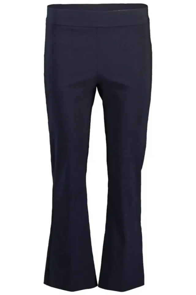 AVENUE MONTAIGNE Leo Crop Flare Pant - Navy