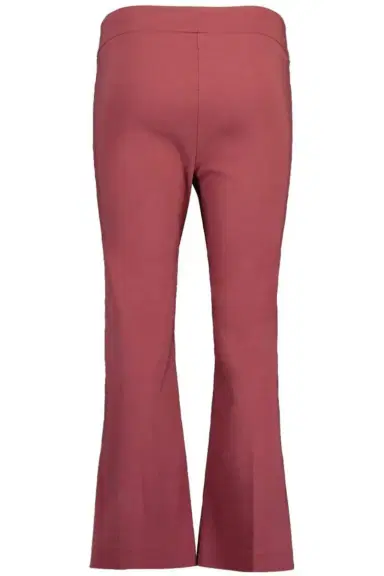 AVENUE MONTAIGNE Leo Crop Flare Pant - Sangria | Thumbnail 5