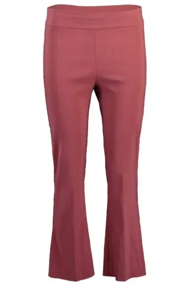 AVENUE MONTAIGNE Leo Crop Flare Pant - Sangria | Thumbnail 1