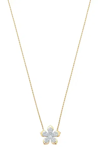 SARA WEINSTOCK Lierre Flower Necklace | Thumbnail 1