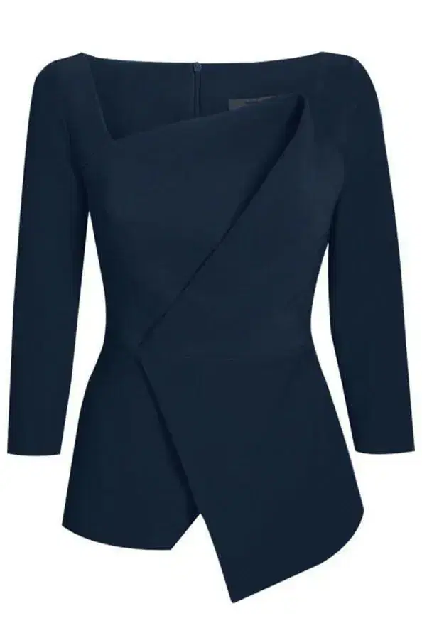 Lilian Top - Midnight Navy