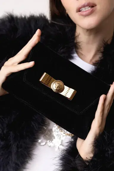 Versace Logo Clutch | Thumbnail 2