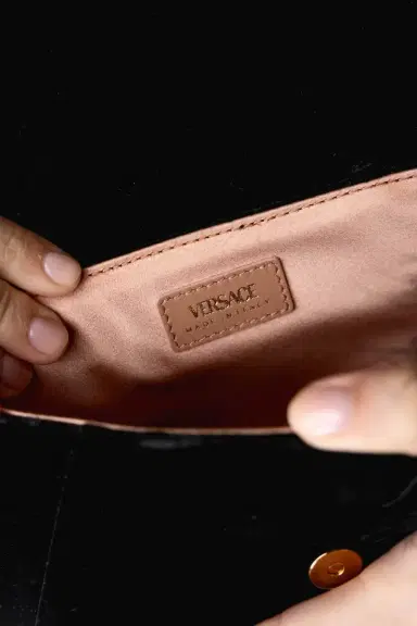 Versace Logo Clutch | Thumbnail 4