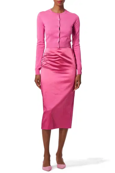 Carolina Herrera Long Sleeve Cardigan | Thumbnail 3 Carolina Herrera Long Sleeve Cardigan | Thumbnail 3