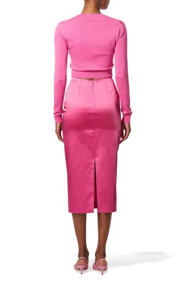 Carolina Herrera Long Sleeve Cardigan | Thumbnail 4 Carolina Herrera Long Sleeve Cardigan | Thumbnail 4