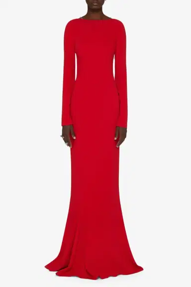 Givenchy Long Sleeve Dress W/ Chain | Thumbnail 2